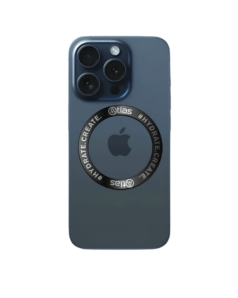 Adapter Halo Ring – Atlas Phone Mount Flask | Atlas Hydrate - Smart Magnetic Reusable Stainless - Steel Water Bottle with Phone Mount | Sustainable Lifestyle Hydration Flask UK