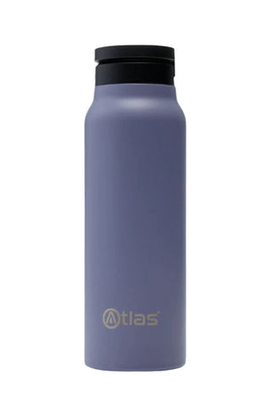 Atlas Hydrate 24oz Phone Mount Flask - Lilac | Reusable Insulated Bottle | Atlas Hydrate - Smart Magnetic Reusable Stainless - Steel Water Bottle with Phone Mount | Sustainable Lifestyle Hydration Flask UK