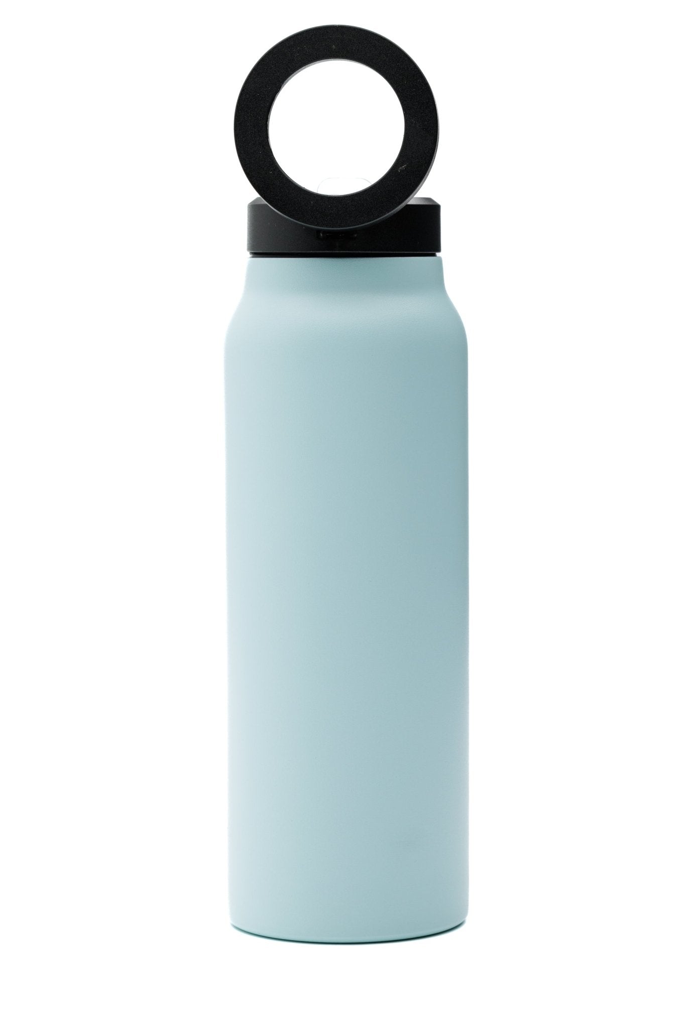 Atlas Hydrate 24oz Phone Mount Flask - Blue Sky | Reusable Insulated Bottle | Atlas Hydrate - Smart Magnetic Reusable Stainless - Steel Water Bottle with Phone Mount | Sustainable Lifestyle Hydration Flask UK
