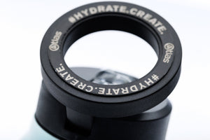 Atlas Hydrate 24oz Phone Mount Flask - Blue Sky | Reusable Insulated Bottle | Atlas Hydrate - Smart Magnetic Reusable Stainless - Steel Water Bottle with Phone Mount | Sustainable Lifestyle Hydration Flask UK